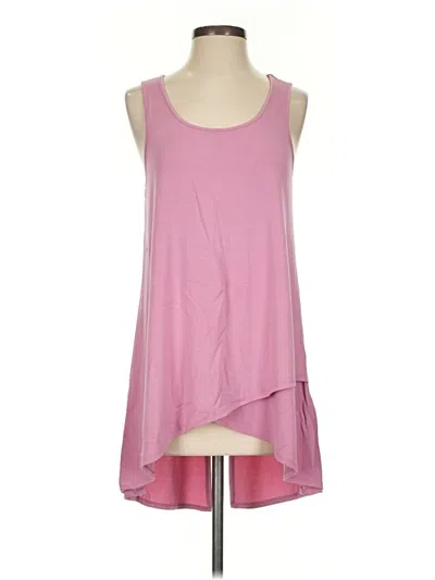 Pre-owned Matilda Jane Tank Top Pink Halter Neckline Tops