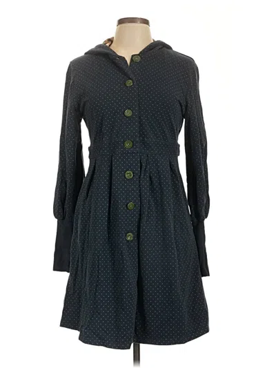 Pre-owned Matilda Jane Trenchcoat In Teal