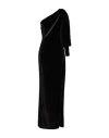 Matilde Couture Woman Maxi Dress Black Size 10 Polyester, Elastane