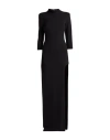 Matilde Couture Woman Maxi Dress Black Size 8 Viscose, Nylon, Elastane In Black