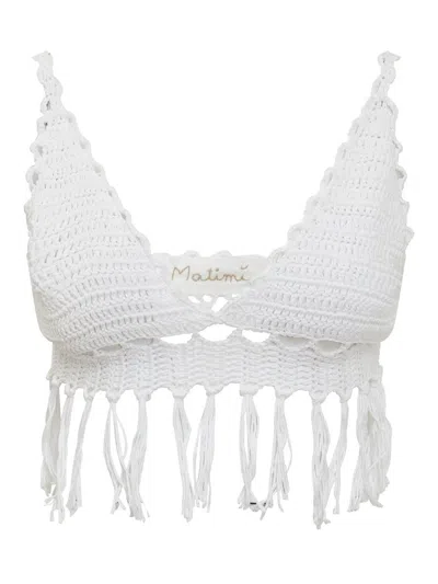 Matimì Knitted Top In White