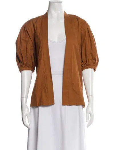 Pre-owned Matin Jacket In Brown