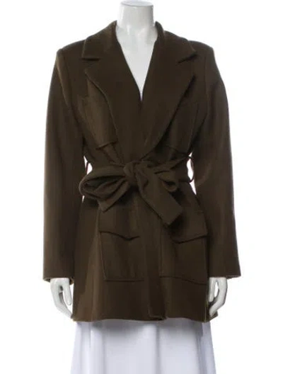 Pre-owned Matin Wool Coat W/ Tags In Green