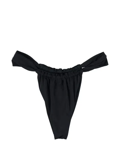 Matinee Adele Bikini Bottoms In Black