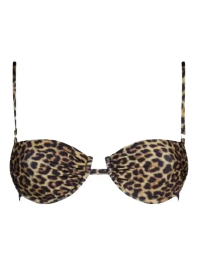 Matinee Helena Bikini Top In Brown