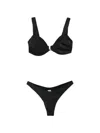 Matinee Logo-patch Bikini In Black