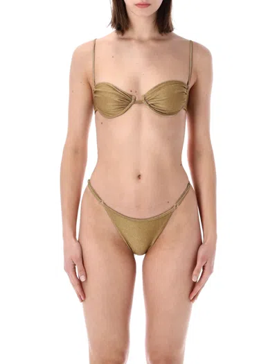 Matinee Mini Daydreamer Dress For Women In Golden