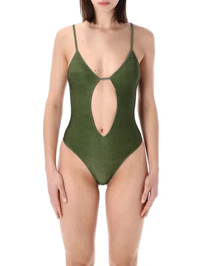 Matinee Mini Dress For Women In Green