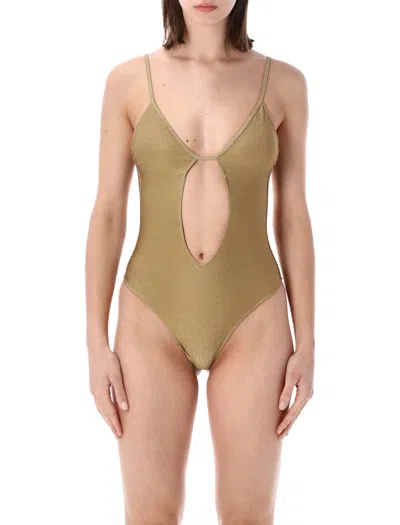 Matinee Mini Dress For Women - Spring/summer 2026 In Golden