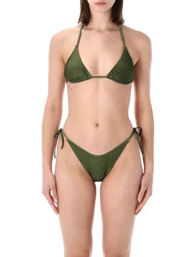 Matinee Mini Dress For Women - Spring/summer 2026 In Green