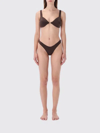 Matinee Swimsuit Woman Color Brown In 棕色