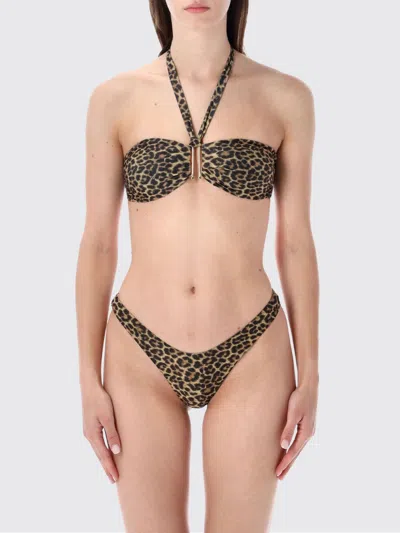 Matinee Swimsuit Woman Color Multicolor In Brown