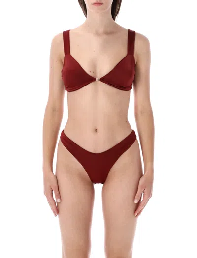Matinee The Jane Mini Bikini In Wine