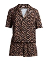 Matinee Matinée Woman Co-ord Brown Size S Polyester In Brown