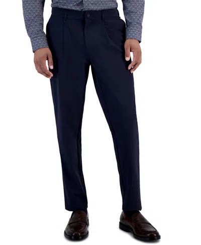Matinique Men's Mahart 73 Regular-fit Pleated Pants In Dark Navy