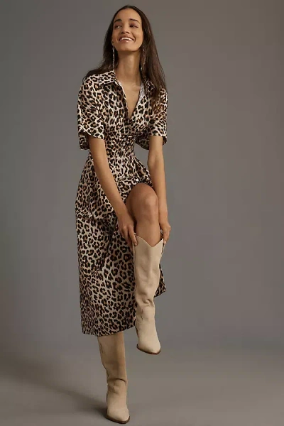 Matisse Agency Western Boots In Beige