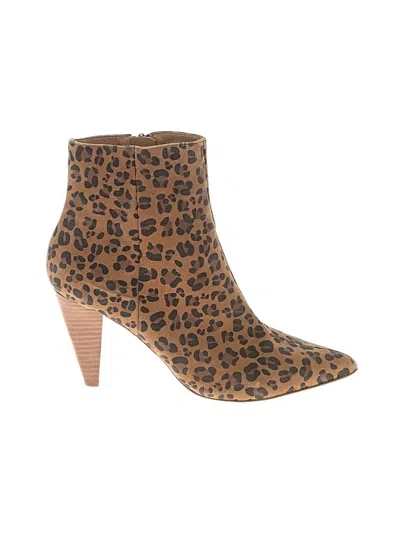Pre-owned Matisse Ankle Boots In Brown
