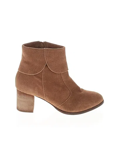 Pre-owned Matisse Ankle Boots In Brown