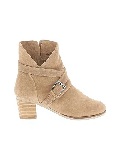 Pre-owned Matisse Ankle Boots In Tan
