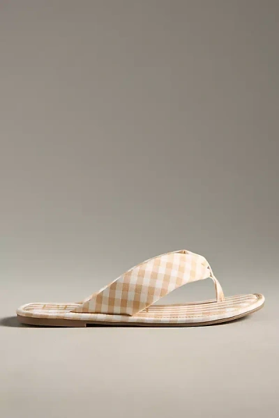 Matisse Beach By  Gidget Thong Sandals In Beige