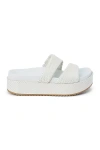Matisse Blaine Platform Slide Sandals In White