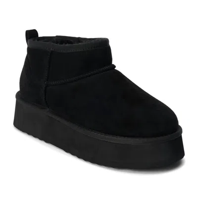 Matisse Breckenridge Ankle Boot In Black In Animal Print