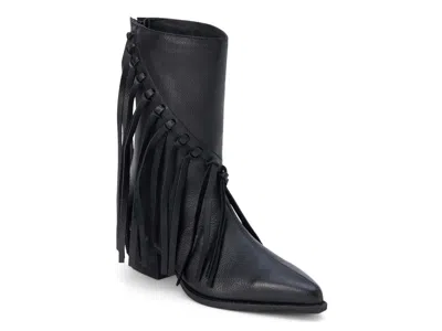 Matisse Buck Western Boot In Black