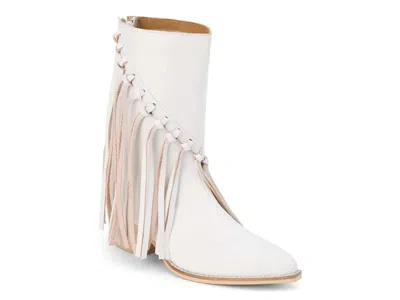 Matisse Buck Western Boot In White