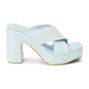 Matisse Caravan Sandal In Aqua In Blue