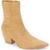 Matisse Caty Western Pointed Toe Bootie In Brown