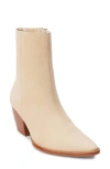 Matisse Caty Western Pointed Toe Bootie In White