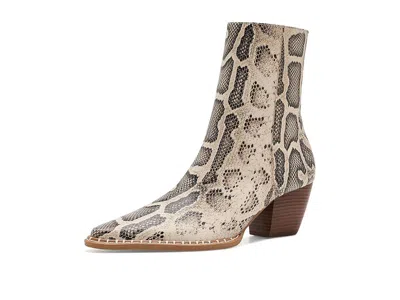 Matisse Caty Women's Zip Boots Natural Snake: 8.5 M, Leather