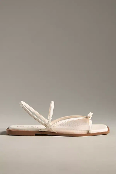 Matisse Coconuts By  Tropea Mesh Square-toe Sandals In White