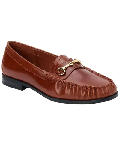 Matisse Danny Leather Loafer In Brown