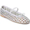 Matisse Eloise Mary Jane Ballet Flat In Silver