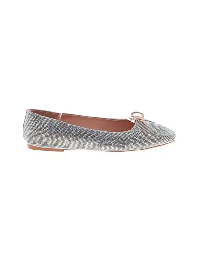 Pre-owned Matisse Flats In Silver