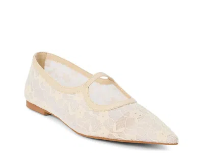 Matisse Fleur Flat In White