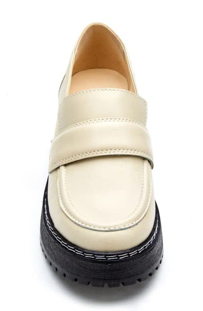 Matisse 'frankie' Asymmetrical Zip Bootie In Bone