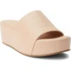 Matisse Frida Platform Sandal In Natural Croc