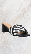 Matisse Gigi Sandal In Black/white In Multi