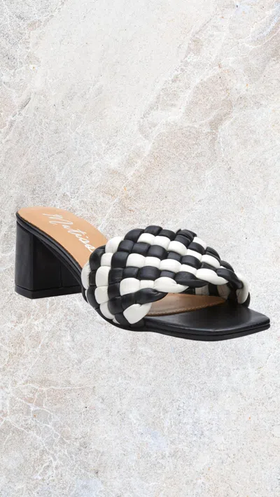 Matisse Gigi Sandal In Black/white In Multi