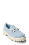 Matisse Hutch Bit Loafer In Light Blue