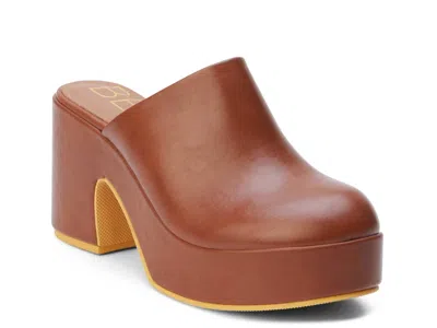 Matisse Terry Platform Heels In Rose Pearl
