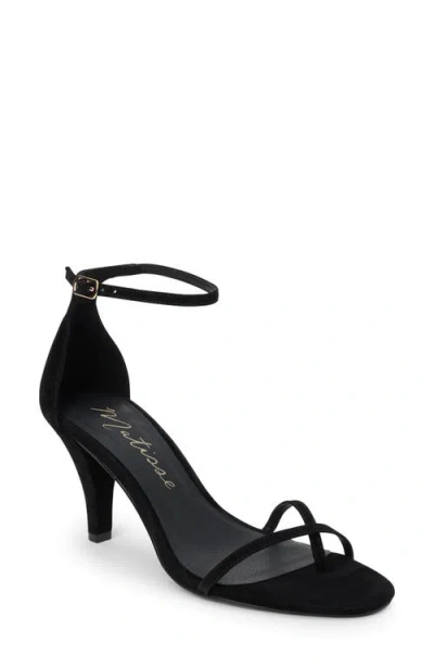 Matisse Josephine Ankle Strap Sandal In Black