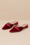 Matisse Kellan Pointed Toe Mule In Red