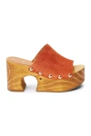 Matisse Knox Platform Sandal In Orange