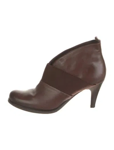Pre-owned Matisse Leather Boots In Brown