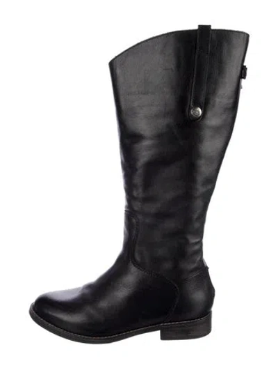 Pre-owned Matisse Leather Riding Boots In Transparent
