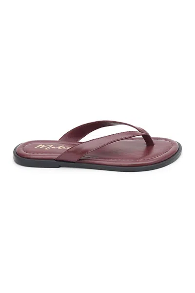 Matisse Leo Flip-flop Sandals In Red