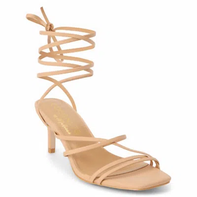 Matisse Lilly Sandal In Nude In Brown